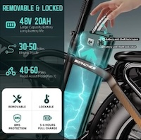 Foldable e-Bike (750 Watt)